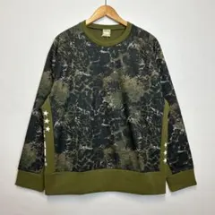 Lサイズ アスレタ 防風スウェットシャツ カーキ