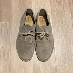 Clarks クラークス　ベージュ　ローカットシューズ（スエード）