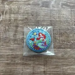 Disney Characters 刺繍缶バッジビスケット2 アリエル