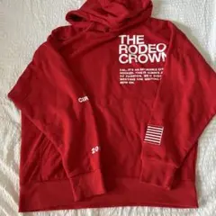 【るんるん様専用】THE RODEO CROWN レッド パーカー 2020年