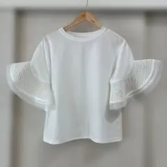 早い者勝ち！美品！Narcissus 半袖 Tシャツ ホワイト　ナルシスのサムネイル