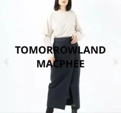 MACPHEE コットンジャージーカッティングスリーブプルオーバー