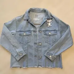ZARA KIDS スヌーピー コラボ デニムジャケット