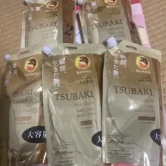 ツバキ プレミアムボリューム＆リペア シャンプー5個 各600ml つめかえ