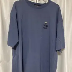 オーバーサイズTシャツ 花刺繍 グレー