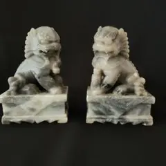 湖田窯走獅一対 客間 玄関 茶台 風水 置物 装飾品 工芸品 湖田窯走獅一対 客間 玄関 茶台 風水 置物 装飾品 工芸品 | Mercari