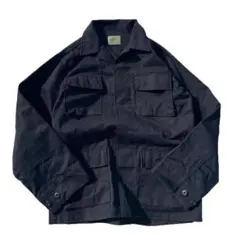 【90s】U.S.ARMY 米軍 BDU コンバットジャケット ブラック S
