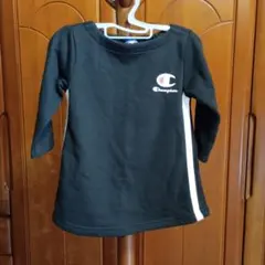 90cm Champion 黒 長袖ワンピース