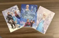 アナと雪の女王 クリアファイル 3枚セット