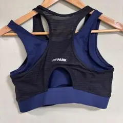 adidasIVY PARK スポーツブラ M ネイビー ストライプ　新品未使用