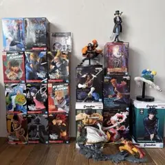 ナルト ヒロアカ BLEACH ロックマン プライズフィギュア9個セット