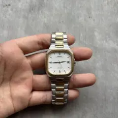 80s Vintage Seiko Dolce 腕時計 サントス ギョーシェ盤 - メルカリ