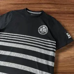 カ*ツ様 5208/US古着エコーアンリミテッド ボーダーブランドプリントTシャのサムネイル