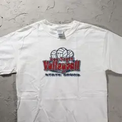 00’s GILDAN 白Tシャツ　バレーボールのサムネイル