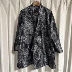 美品✨ミズイロインド タイルレースシャツ 総柄レース 半袖シャツ 現行 