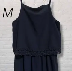 【 美品 】マジェスティックレゴン サロペット オールインワン レース ネイビーのサムネイル