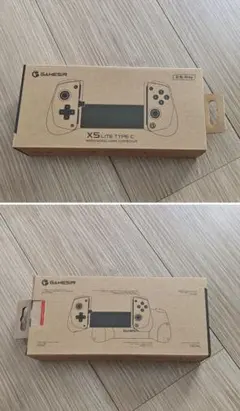 [新品]GameSir X5 Lite Type-C伸縮コントローラーブラック