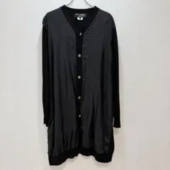 COMMEdesGARCONS フリースレイヤードカーディガン 紺/PW174 - メルカリ