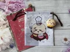 Coco's✖️ちいかわ＊巾着袋＊ソフビ人形セット＊ラッコ