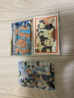 ハイキュー 烏野集合カード