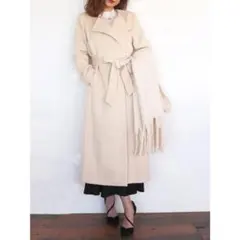 ノーカラーコート