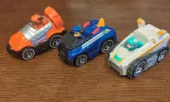 パウ・パトロール　 ミニカー 3台セット
