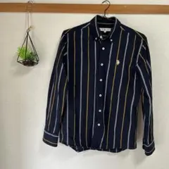 U.S. POLO ASSN.ストライプ ワンポイント刺繍 ボタンダウンシャツのサムネイル