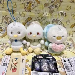 ドナルドダック　マスコット　ミルキーボア　トイレトロ　ねむぐるみ　ディズニー