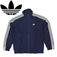 ⚠️値下げ不可」adidas トラックジャケット ネイビー L - メルカリ