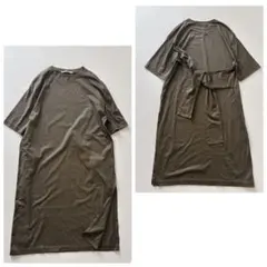 カレンソロジー バックリボン ミドル丈 半袖 カットソー Tシャツ スリットのサムネイル