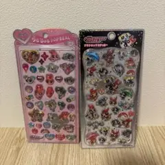 正規品パワーパフガールズうるちゅるPOPSEAL プチドロップステッカー