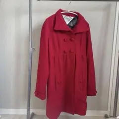 HILFIGER DENIM 赤ロングコート