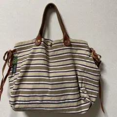 イルビゾンテ　キャンバスストライプトートバッグのサムネイル
