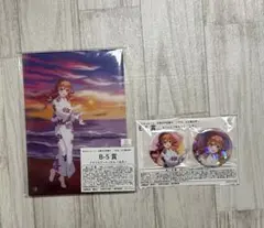 きゃらっとくじ　五等分の花嫁　アクリルアートパネル　缶バッジ2個セット　五月