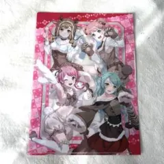 バンドリ ロフト　クリアファイル　アニマルモフモフ　ガルパ　紗夜　彩　楽奈　有咲