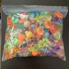カラフルプラスチックチャーム セット