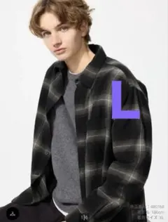 UNIQLO 今期 フランネルシャツ L