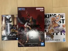 ワンピース フィギュア 3点セット シャンクス ルフィ キッド