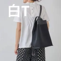 ビアズリー 白T 後ろボタン フリーサイズ 値引きしましたのサムネイル