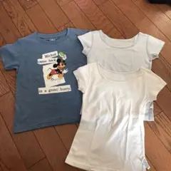 UNIQLO UT ミッキー Tシャツ 3枚セット 100cm