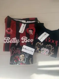 【新品未使用】Betty Boop 3セット(Tシャツ、タンクトップ)