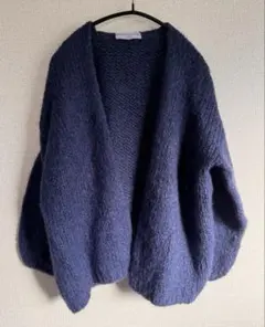 TRICOTS JEAN MARC ネイビー カーディガン CESAME