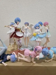 Re:ゼロから始める異世界生活 レム フィギュア 9体まとめ売り