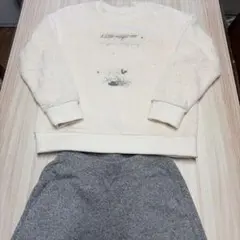 ユニクロ　フリース ルームウェアセット　パジャマ　　　レディース　ミッキー　XS