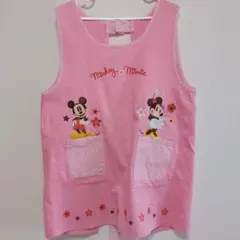 保育士　エプロン　保育所　幼稚園　こども園　先生　ミッキー　ミニー　ディズニー