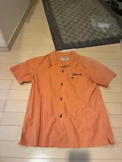ヒューストン/ボーリングシャツ/チェーンステッチ/背面ベロア/ピン型ボタンのサムネイル