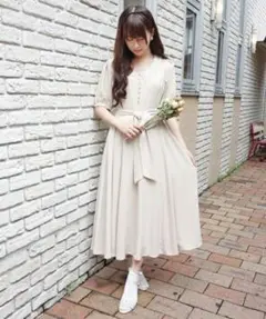 レース衿ロングワンピース♡アンアナザーアンジェラスのサムネイル