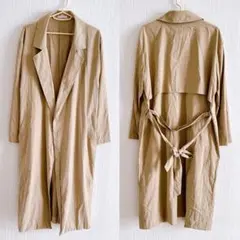 アーバンリサーチ 薄手 ロング　トレンチコート ベージュ　F フリー 春 秋