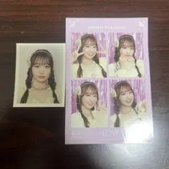 木漏れ日メゾフォルテ 瀧脇笙古 チュウ　直筆 おまけ付き イコラブ 瀧脇笙古 ラブソングに襲われる 木漏れ日メゾフォルテ 生写真