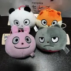 スタジオUG フェイスマスコット 4種コンプセット ラウンドワン限定